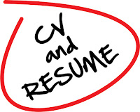 Apakah resume dan cv sama